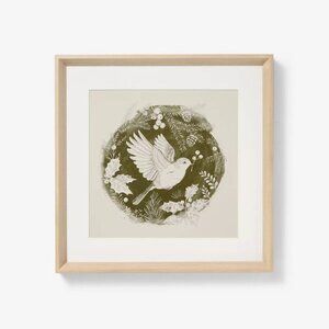 Threshold Studio McGee 16x16 Dove Framed Wall Art Print - Target Christmas 2024